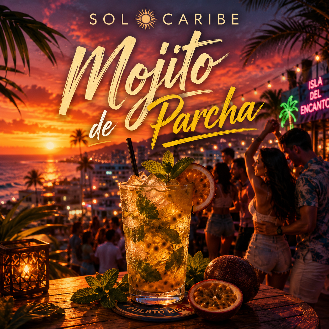 Cover art for Mojito de Parcha by Sol Caribe